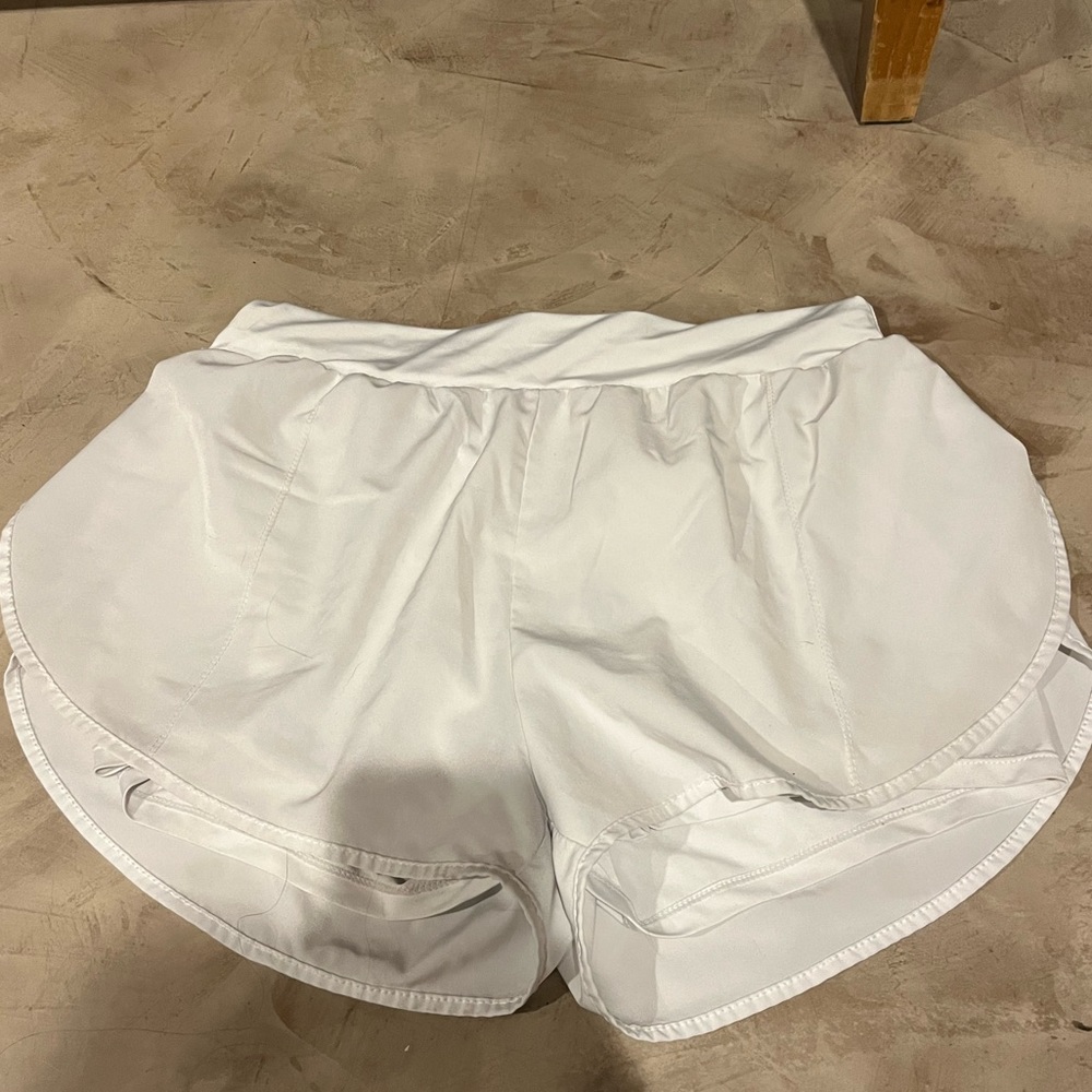 white womens gym shorts